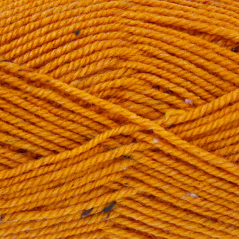 King Cole Fashion Aran in shade Mustard - a mustard yellow shade with flecks