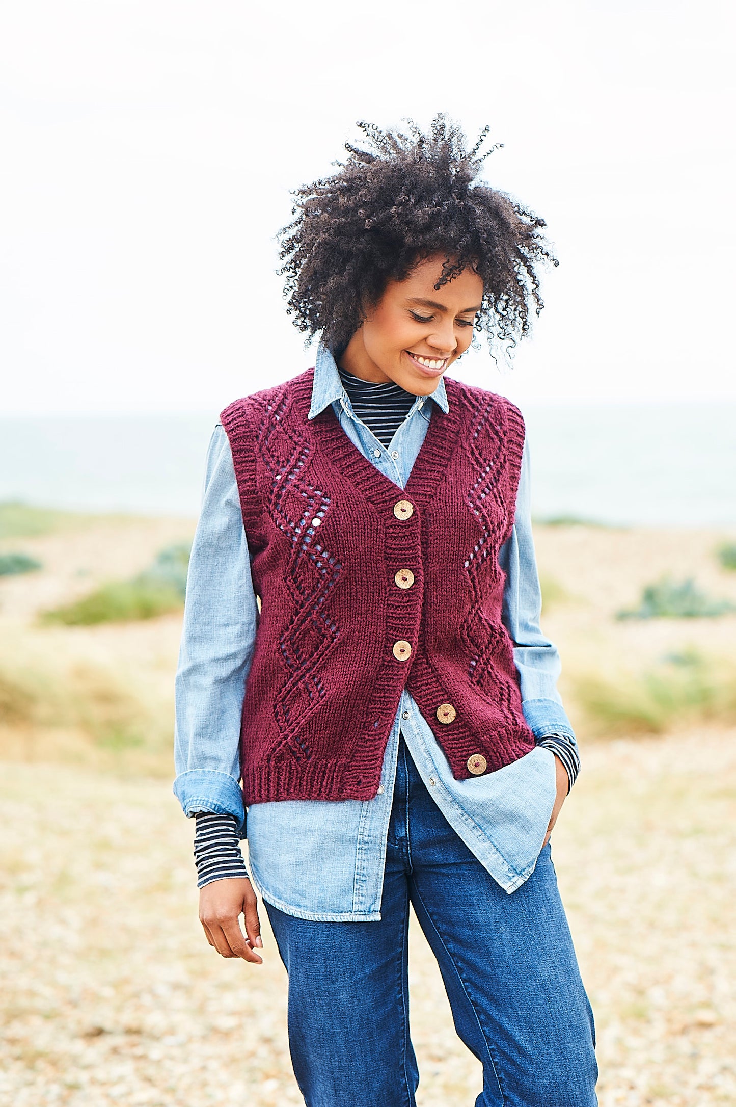 Stylecraft Softie Chunky Pattern - 9813 Sweater and Waistcoat