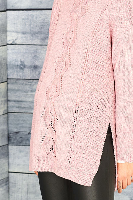 Stylecraft ReCreate DK Pattern - 9861 Lace Sweaters