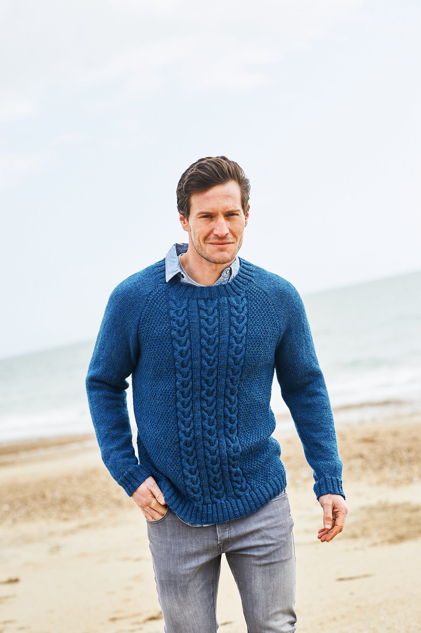 Stylecraft Highland Heathers DK Pattern - 9867 Men's Sweaters