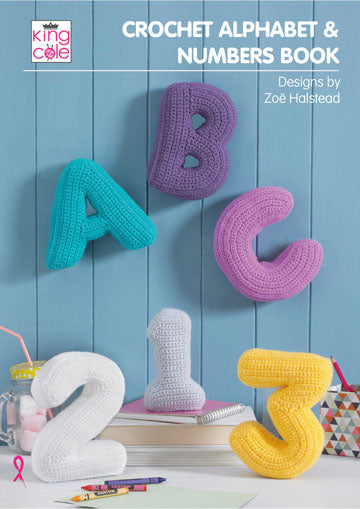 King Cole - Crochet Alphabet & Number Book