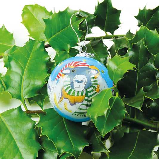 Emma Ball Hand Painted Glass Baubles