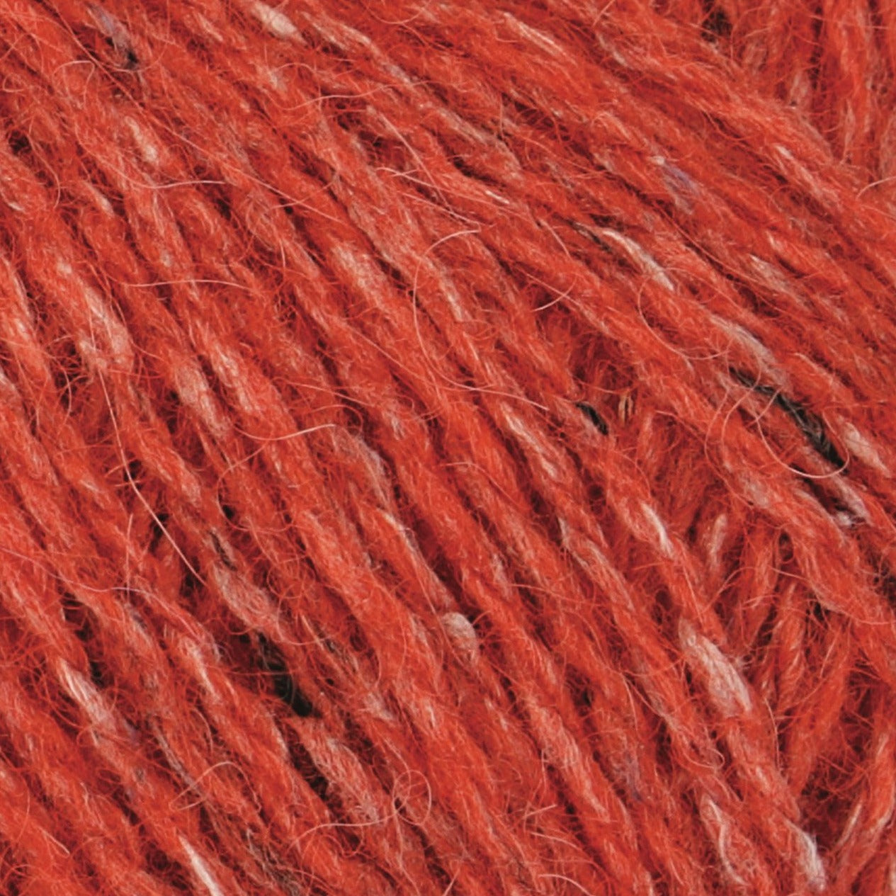 Zinnia 198 - Bright orange tweed