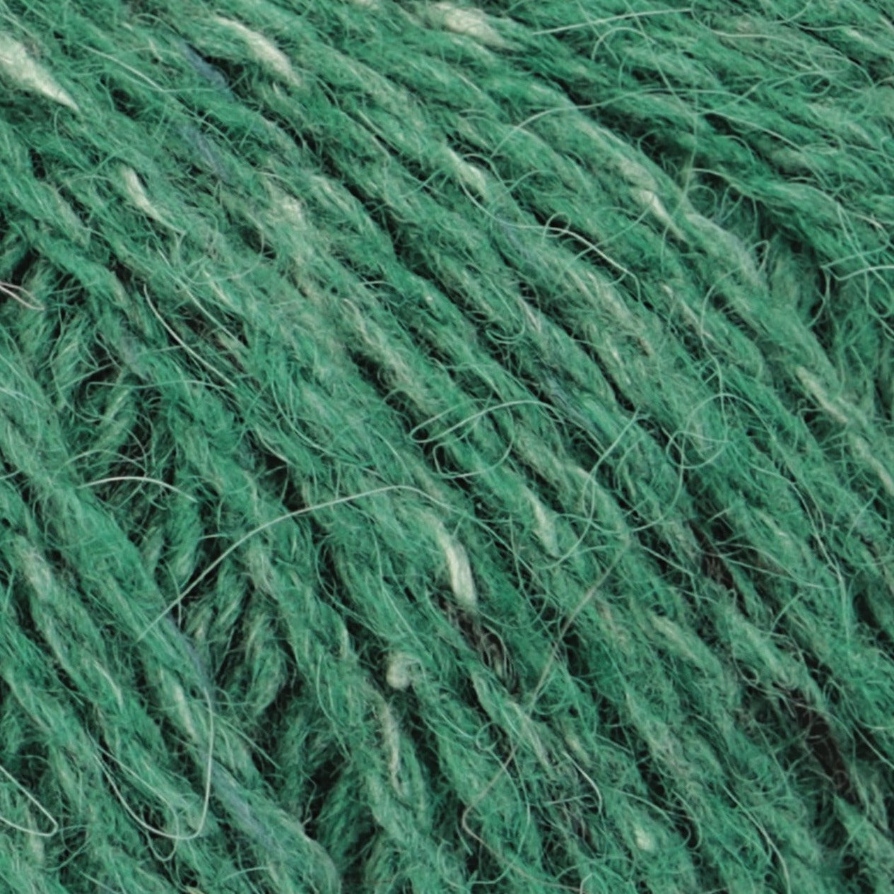 Electric Green 203 - Bright green tweed