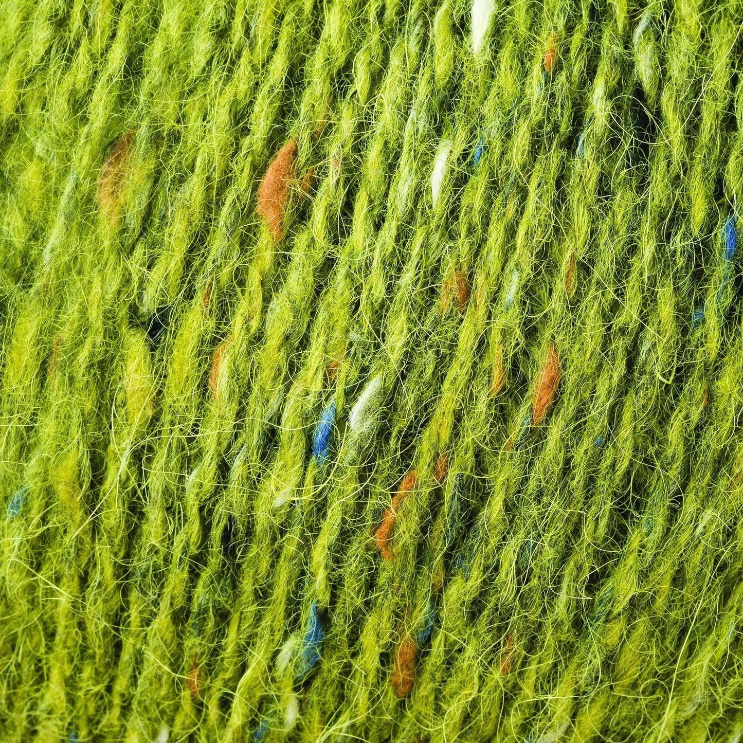 Avocado 161 - bright green tweed