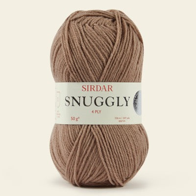 Ball of Sirdar Snuggly 4 Ply in shade Puppy 521