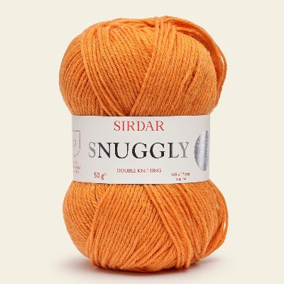 Sirdar Snuggly DK Yarn Ball in Pumpkin 508