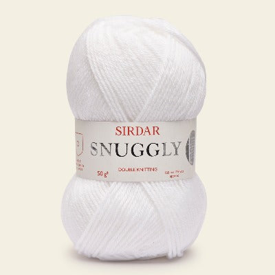 Sirdar Snuggly DK Yarn Ball in White 251