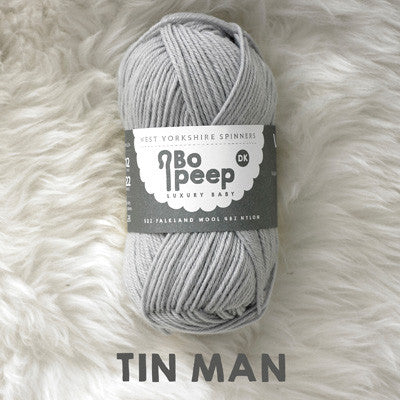 West Yorkshire Spinners Bo Peep yarn ball in Tin Man