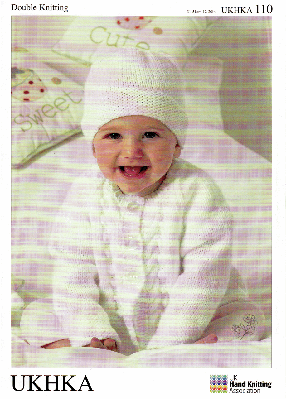 UKHKA Knitting Patterns for Babies - 110