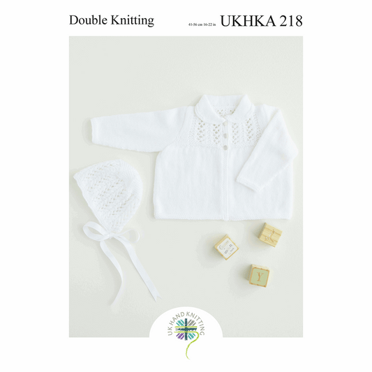 UKHKA Knitting Patterns for Babies - 218