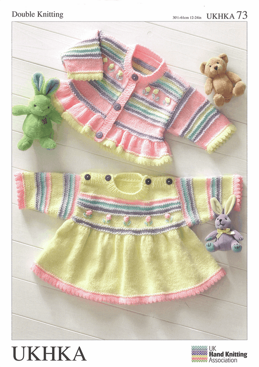 UKHKA Knitting Patterns for Babies & Children - 73