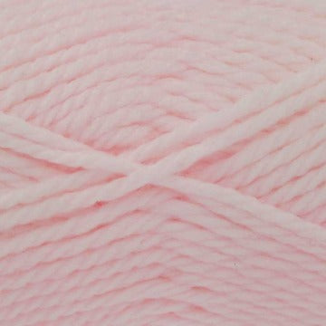 King Cole Comfort Chunky in Soft Pink. Acrylic Nylon mix