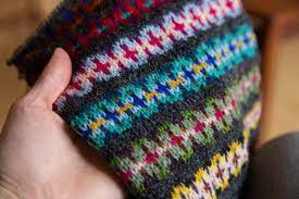 Fair Isle Knitting in the Round - Anthology Cowl